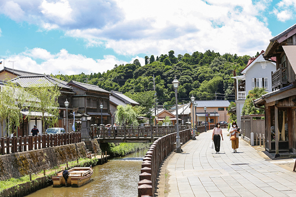 さわら・町並み・夕涼み＜夏の佐原①＞の画像