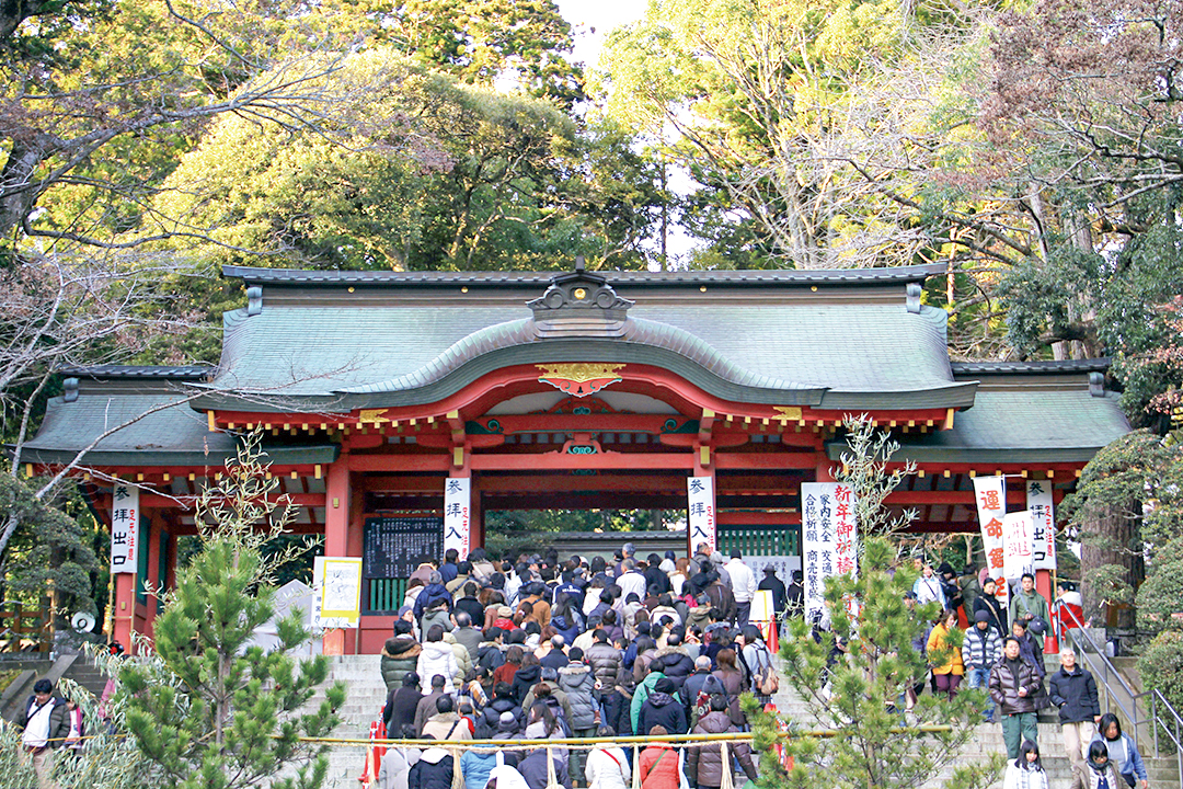 香取神宮　初詣＜新春の佐原①＞の画像