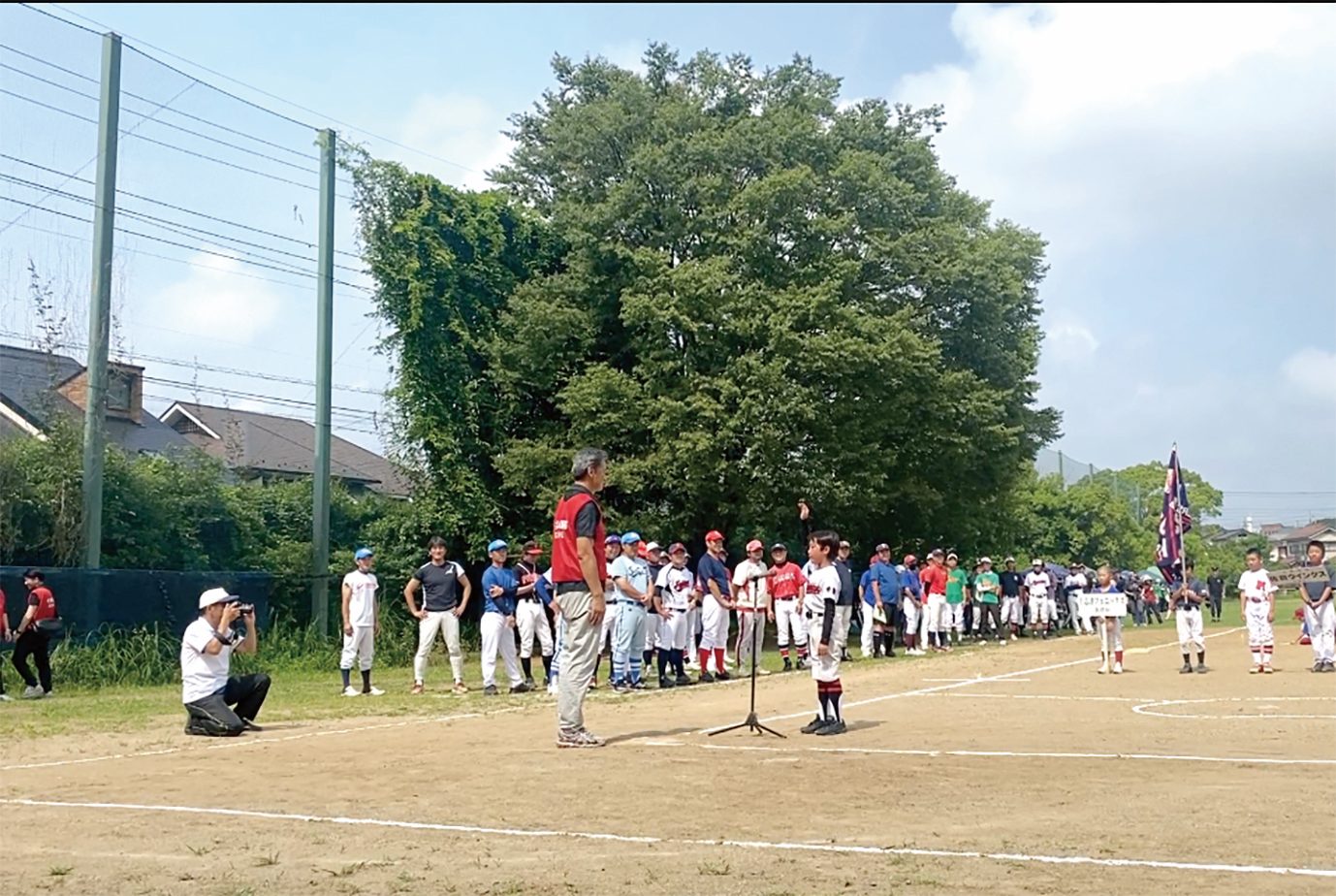 少年野球を親子で楽しむ友遊ボール大会の画像