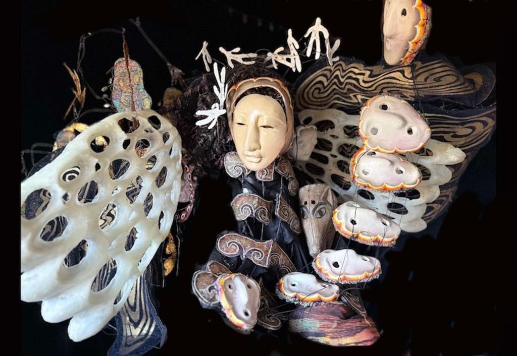『世界漆文化会議からの小さなメッセージ展 』プレイベント- Sha Sha Higby マスクパフォーマンス-の画像