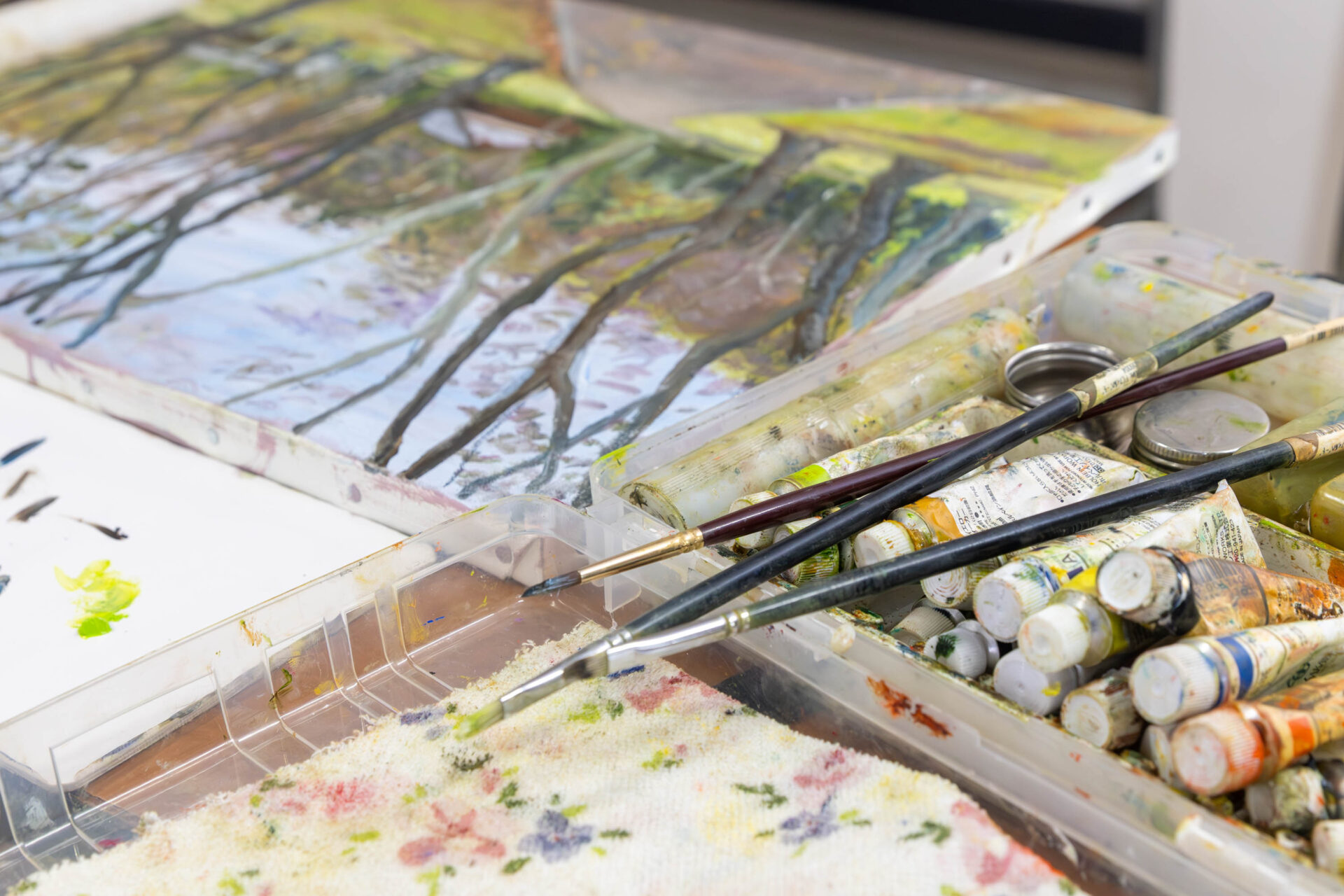 芸術の秋！  絵画サークル「さくら画の会」 （佐倉市）の画像