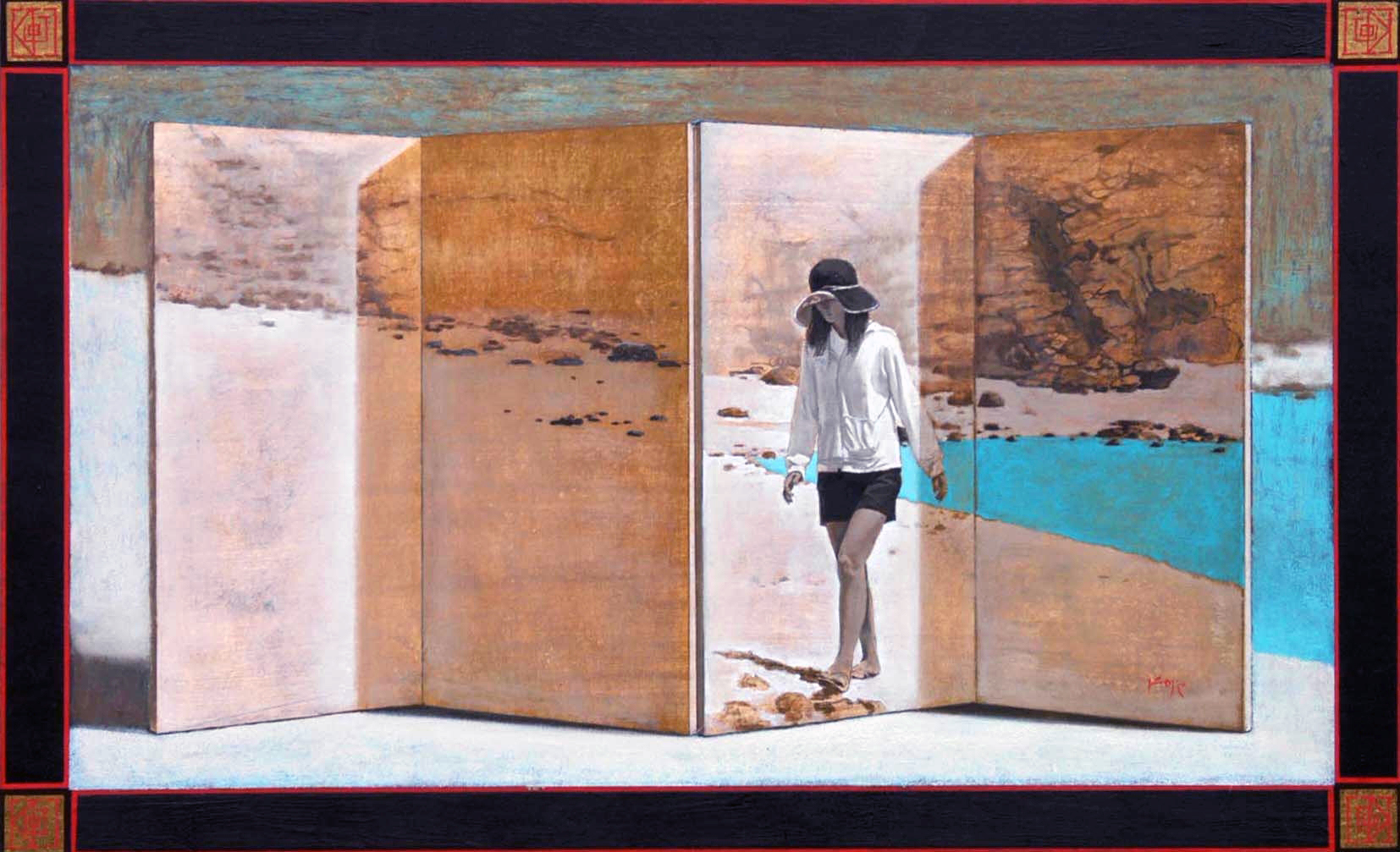 ギャラリーわらね「岩岡航路とともだち展」の画像