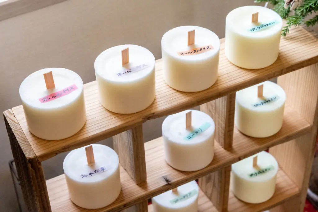 華やぐ季節の到来！ キャンドルに火を灯しませんか。 ボタニカル