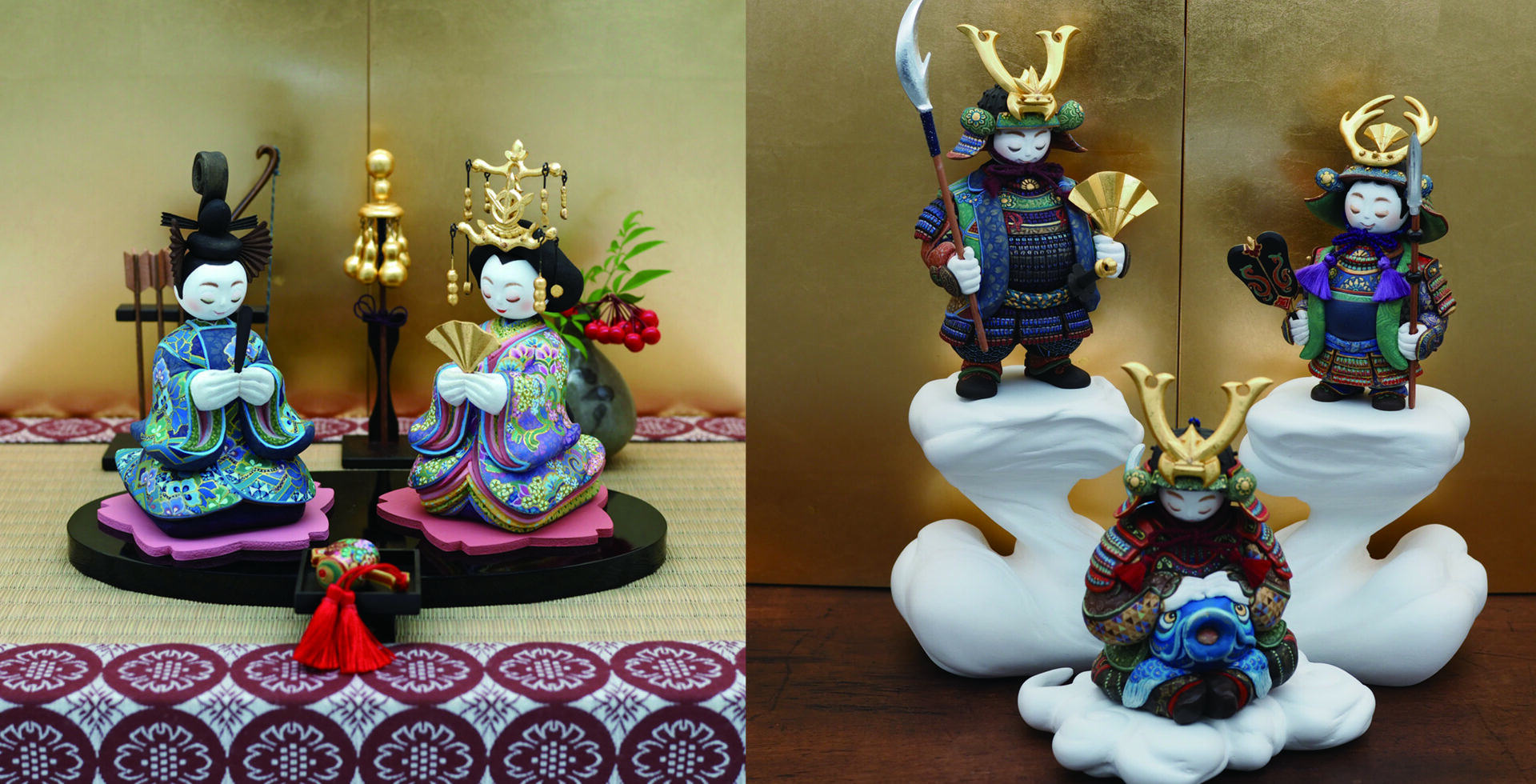 藤田隆康･木村育代 木彫 おひな様 展 -祝いの和-の画像