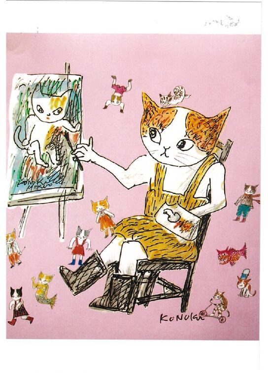 松山庭園美術館「猫ねこ展覧会」開催！の画像